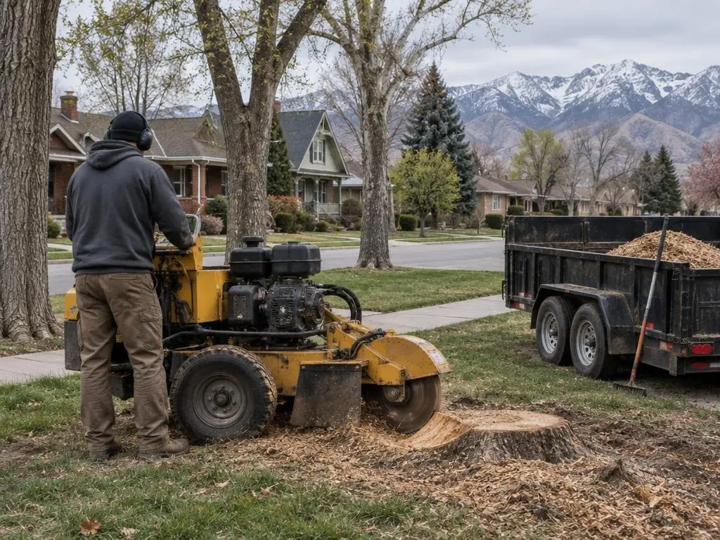 Stump Grinding in Salt Lake City, UT